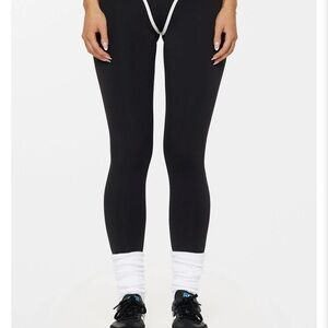 High-Rise Black Performance Leggings - Women's